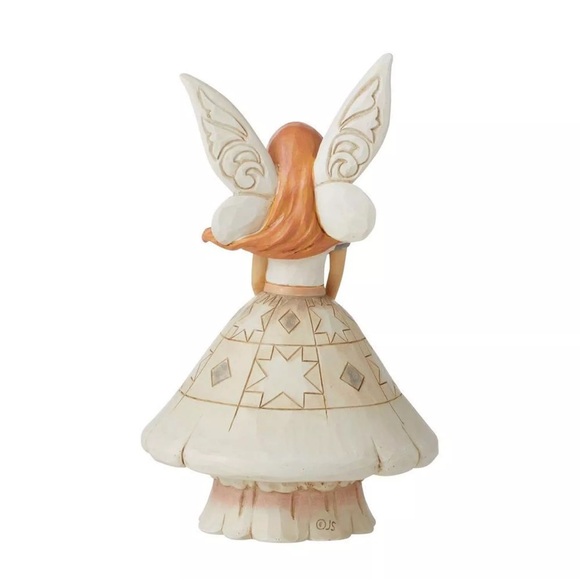 New SEALED Jim Shore Woodland Fairy Mushroom Skirt Figurine enesco - Picture 2 of 6